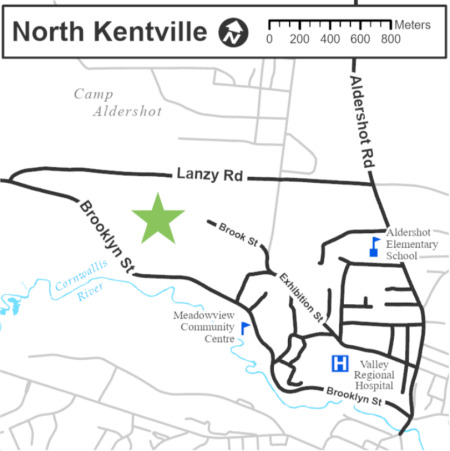 Map of Solar project area