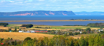 Extended view on Annapolis Valley